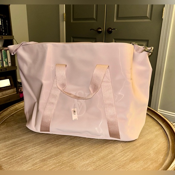 Victoria's Secret Handbags - Victoria's Secret Light Pink Tote Bag